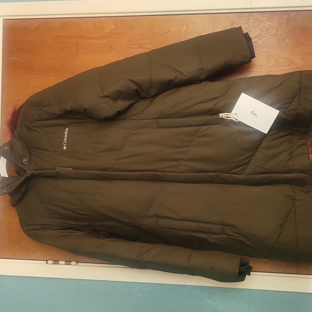 Columbia Forest Green Winter Jacket
